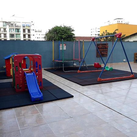 500M Da Praia, Predio Cm Piscina, 1Garagem, Wi-Fi 300 Mbps, Centro De Guaruja, Proximo A Praia E Comercio, Horarios Check-In E Check-Out Flexiveis, Churrasqueira, Luaran gambar
